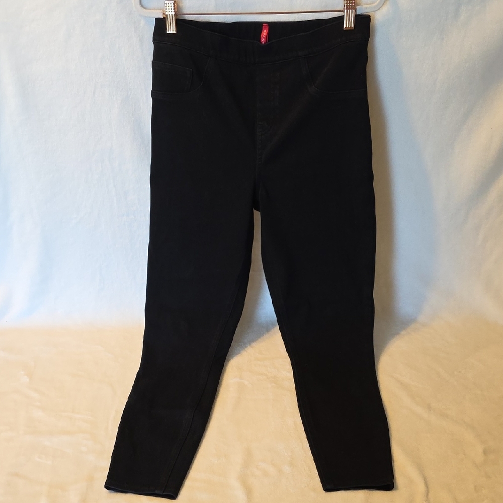SPANX Black Jeggings Shaping Pull-On Pants Women's Large